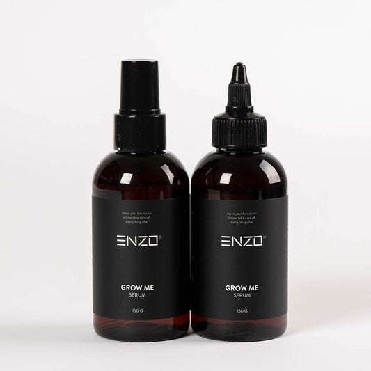 Serumas plaukams nuo slinkimo, su kofeinu, stiprinantis plaukų šaknis