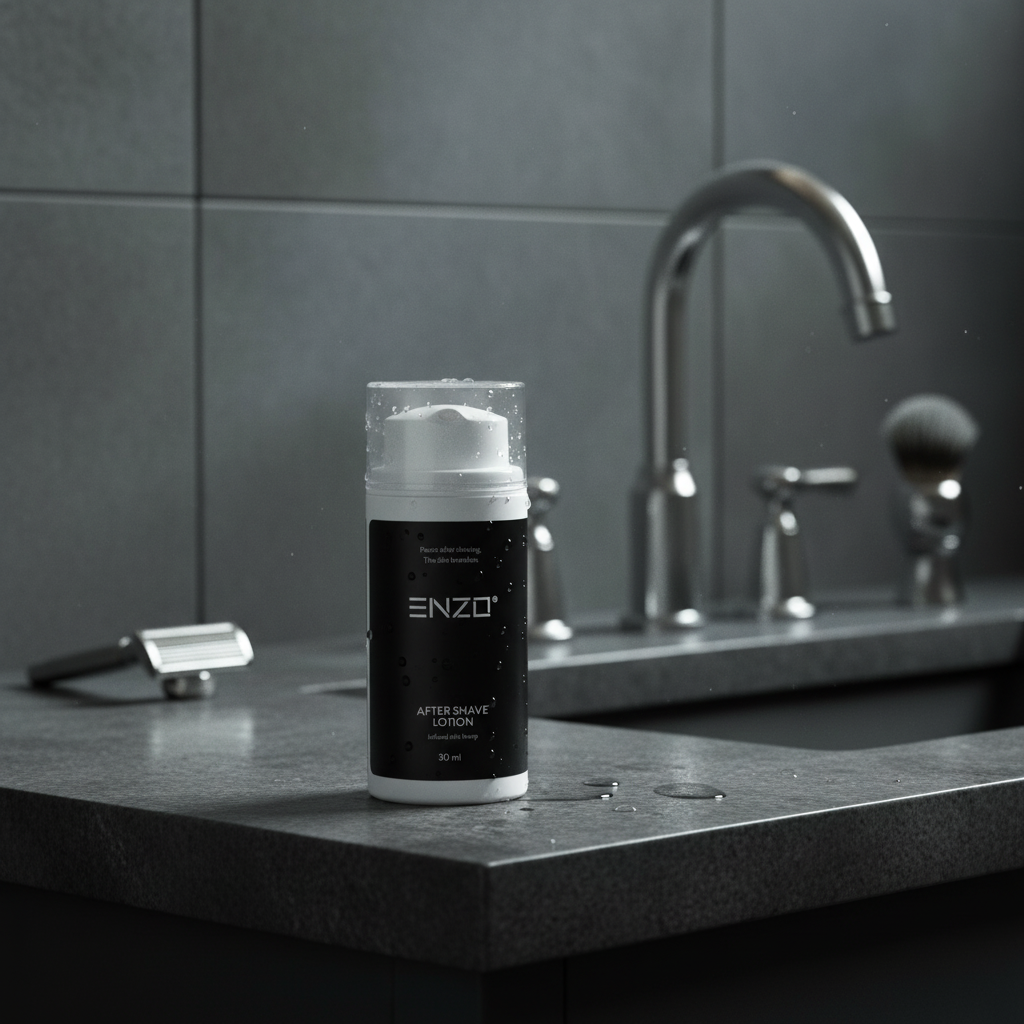 Veido losjonas po skutimosi