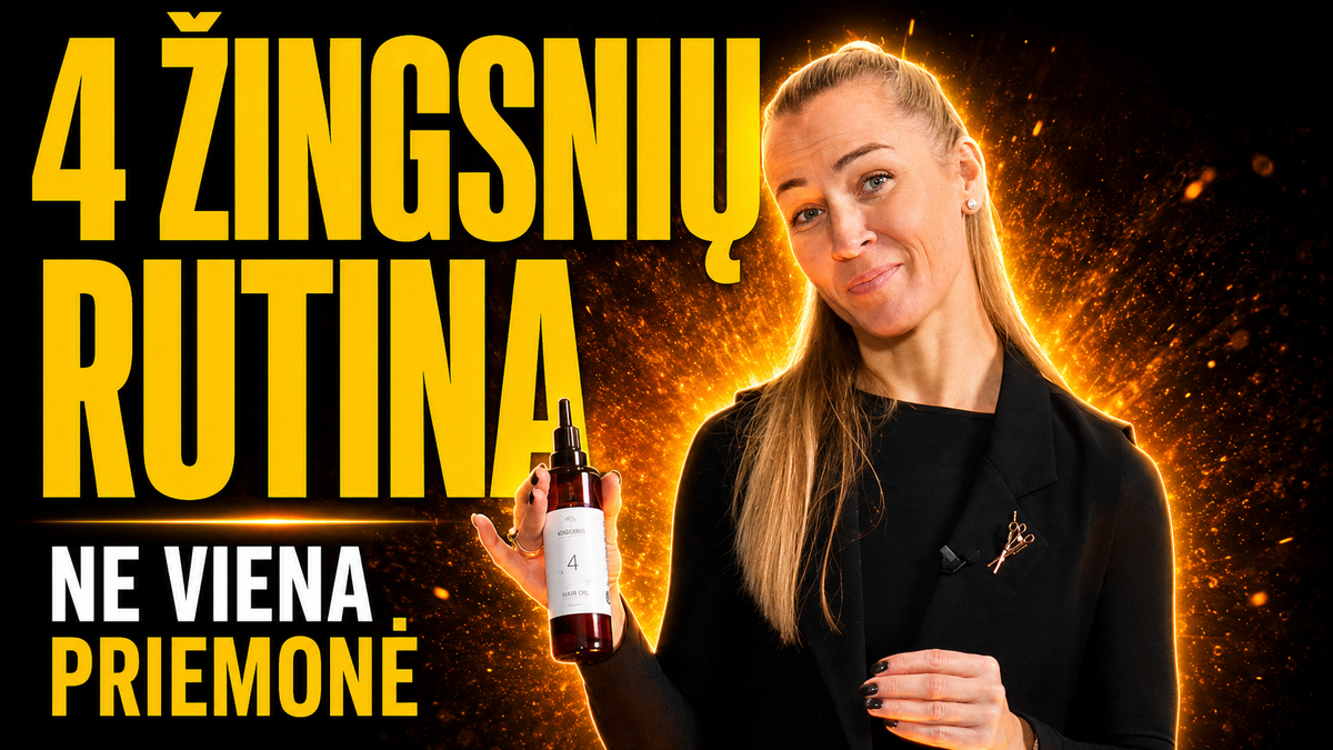 <h1><strong>Rekomendacija klientams: 4 žingsnių rutina</strong></h1>