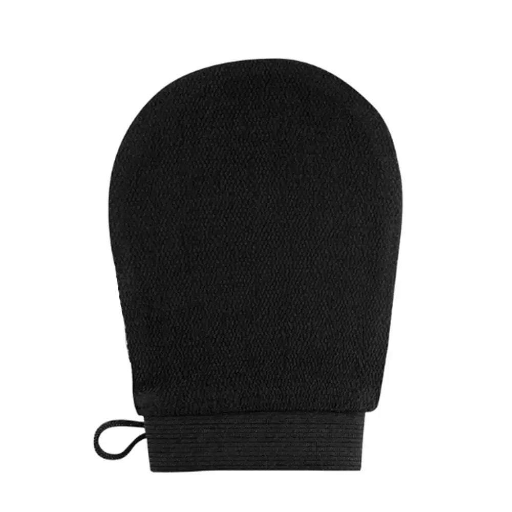 Šveičiamoji kūno šveitimo pirštinė – juoda