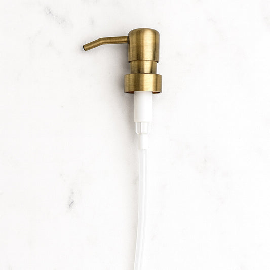 Auksinis metalinis dozatorius iš nerūdijančio plieno