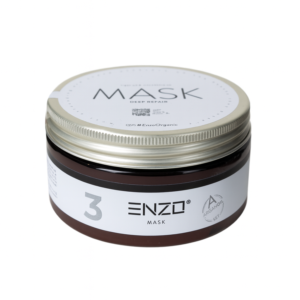 Kaukė plaukams, maitinanti ir suteikianti blizgesio