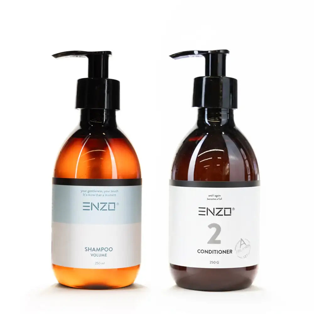 Plonų plaukų ir apimties rinkiniai