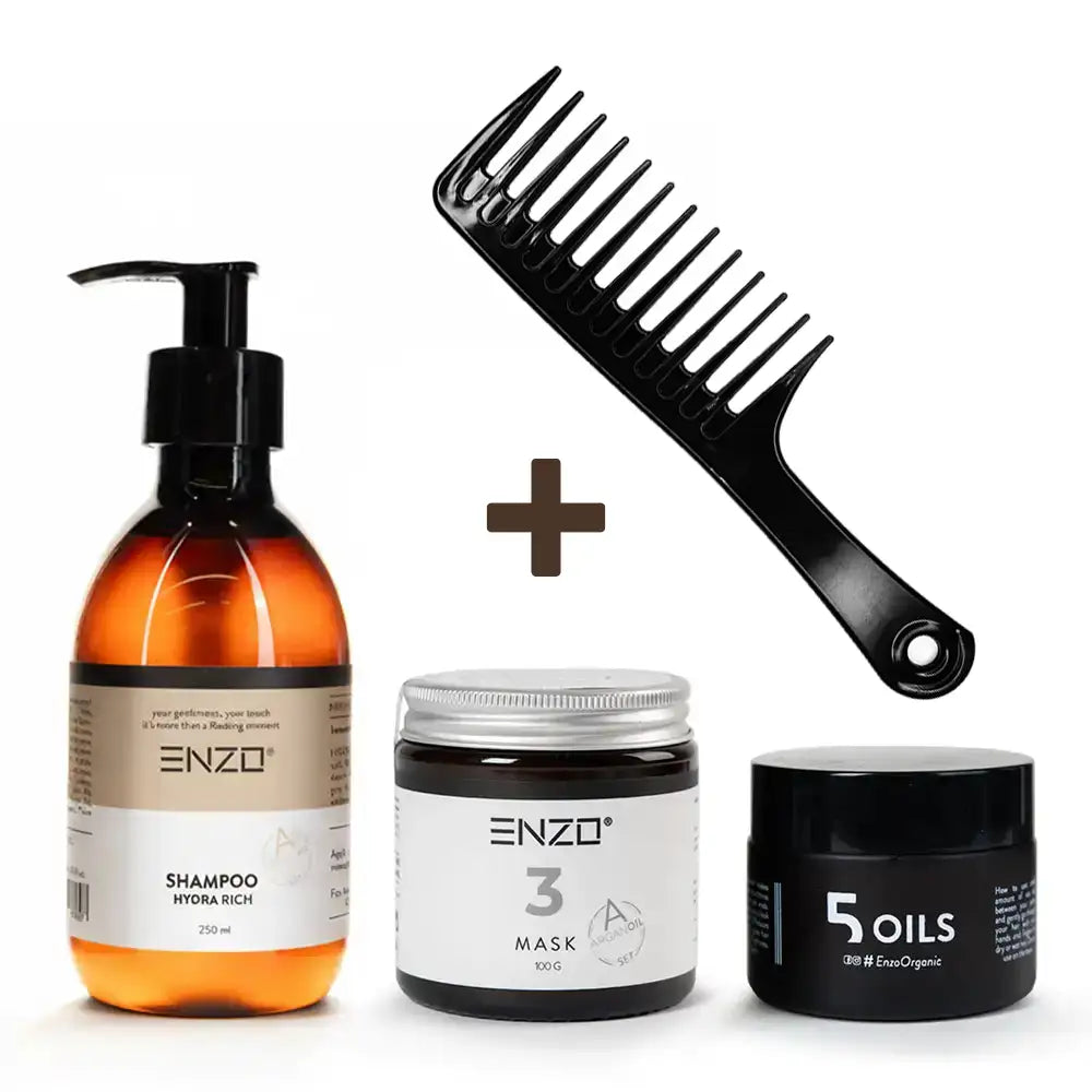 Garbanotų plaukų rinkiniai