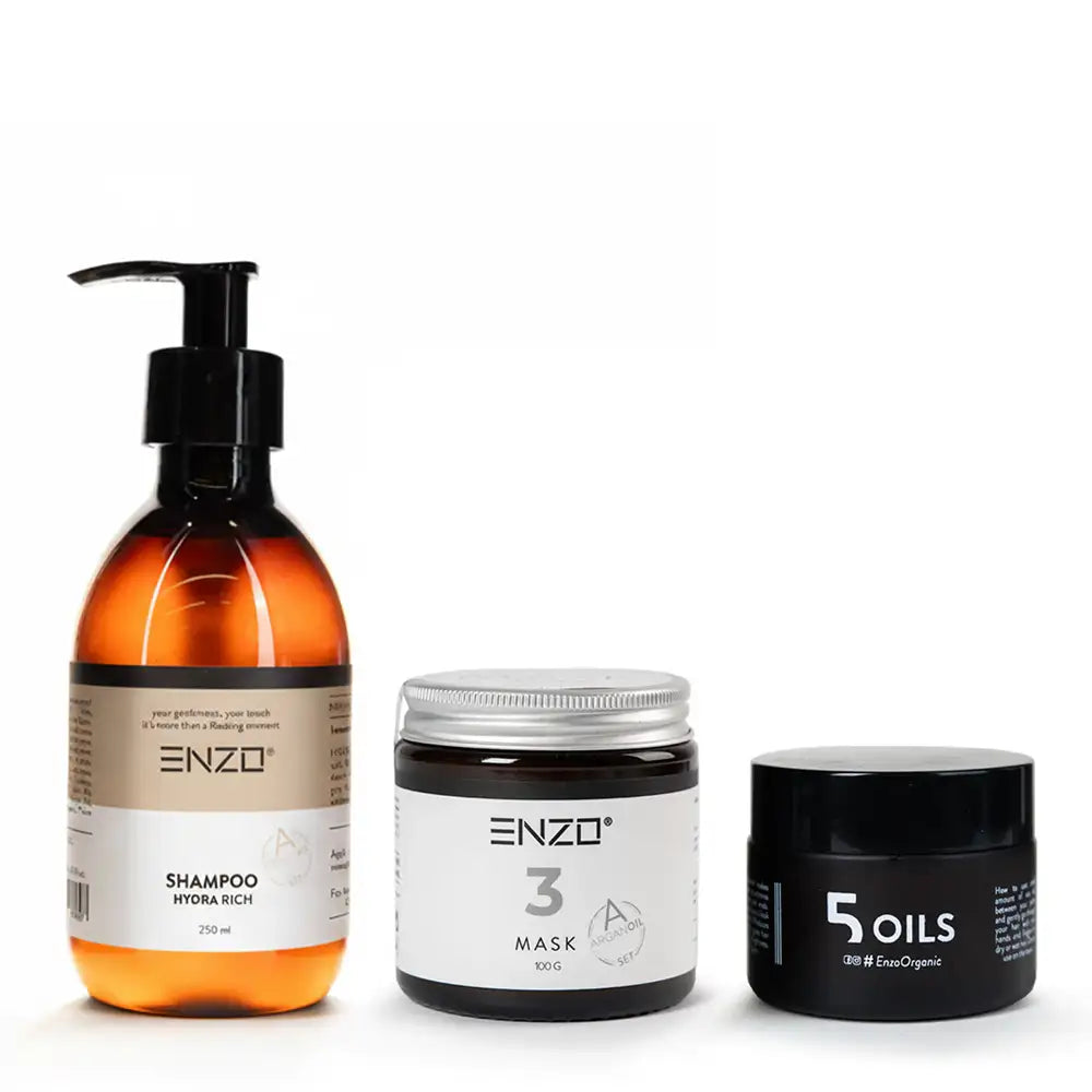 Garbanotų plaukų rinkiniai