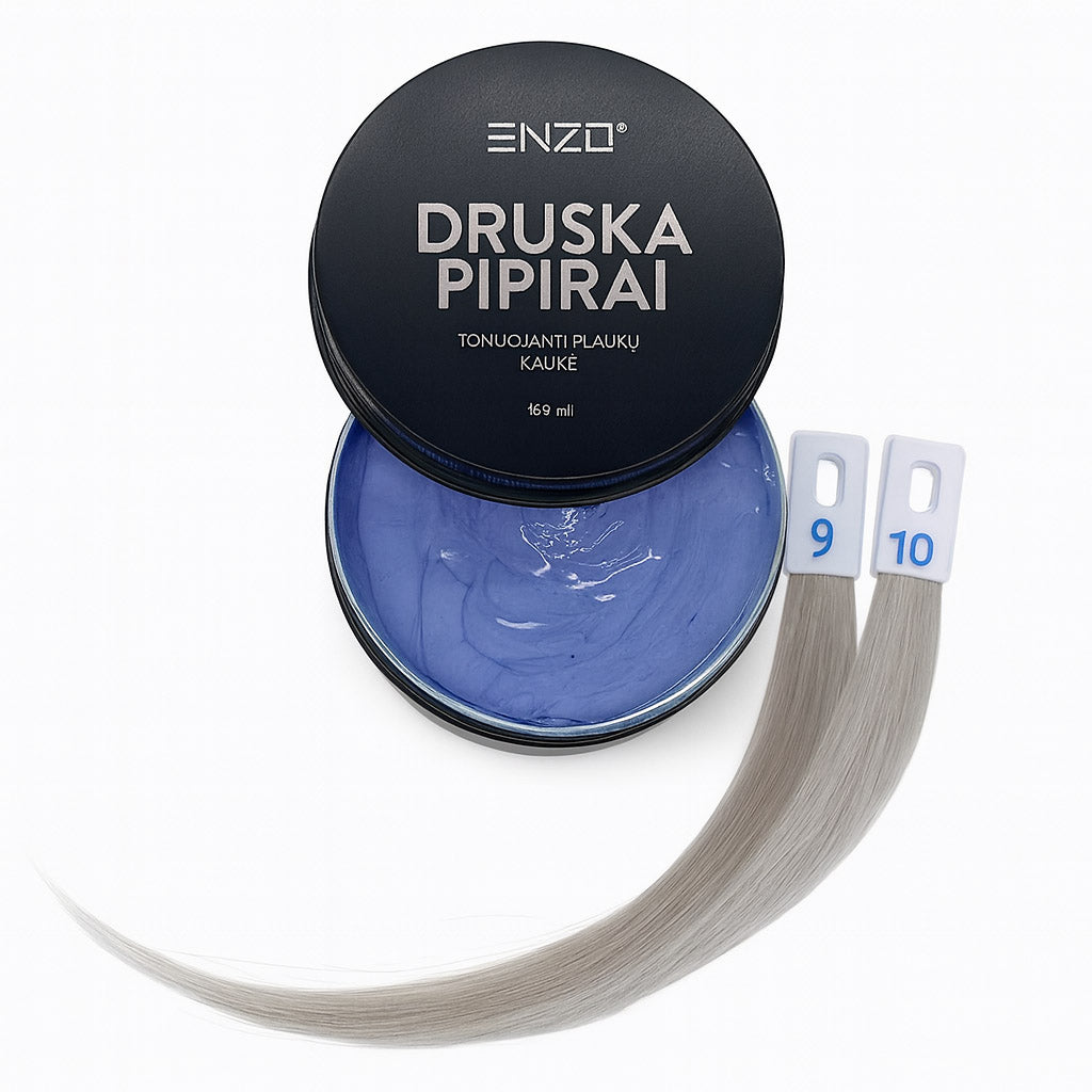Tonuojanti kaukė plaukams DRUSKA PIPIRAI