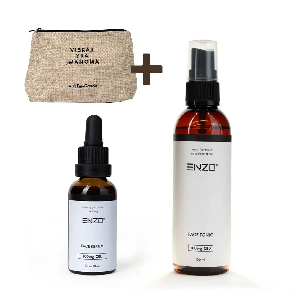 Veido Serumo ir Toniko Rinkinys „Gilus Drėkinimas“